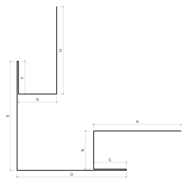 2 Vertical Flashing & Trims